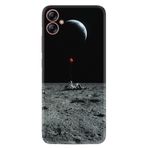 Kılıfland Samsung Galaxy A05 ile Uyumlu Silikon Kılıf, Astronot Red Balon Desen, Siyah