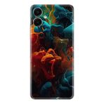 Kılıfland Samsung Galaxy A06 ile Uyumlu Kılıf, Boutique Baskılı, Renk Cümbüşü Desen