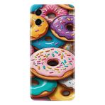 Kılıfland Samsung Galaxy A07 (SM-A075F) ile Uyumlu Silikon Kılıf, Baskılı Donut Desen, Renkli