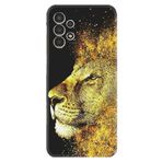 Kılıfland Samsung Galaxy A14 ile Uyumlu Resimli Desenli Baskılı Silikon Kılıf, Leon, Sarı
