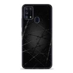 kilifland Samsung Galaxy A21s ile Uyumlu Kılıf Desenli Dikenli Tel 1779