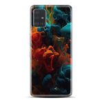 Kılıfland Samsung Galaxy A31 ile Uyumlu Kılıf, Boutique Baskılı, Renk Cümbüşü Deseni