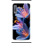 Kılıfland Samsung Galaxy A7 2018 ile Uyumlu Kılıf, Boutique Baskılı Çiçekler, Renk15