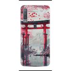 Kılıfland Samsung Galaxy A7 2018 ile Uyumlu Kılıf, Boutique Baskılı, Japan Tasarım, Renk46