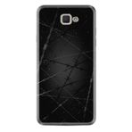 kilifland Samsung Galaxy J7 Prime 2 ile Uyumlu Kılıf Silikon Desen Özel Seri Dikenli Tel 1779