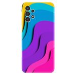kilifland Samsung Galaxy M14 Uyumlu ile Uyumlu Kılıf Silikon Desen Özel Seri Renk Cümbüşü 1631