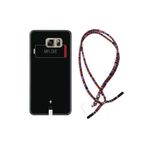 kilifland Samsung Galaxy Note 5 ile Uyumlu Kılıf Rasta Ipli Boyun Askılı Desenli Silikon My Love 1402