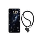 kilifland Samsung Galaxy Note 5 ile Uyumlu Kılıf Resimli Desenli Silikon Boyun Askılı Galaxys 1898