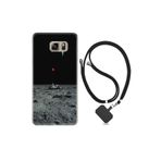 kilifland Samsung Galaxy Note 5 ile Uyumlu Kılıf Silikon Desen Boyun Askılı Astronoot Red Baloon 1608
