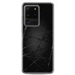 kilifland Samsung Galaxy S20 Ultra ile Uyumlu Kılıf Silikon Desen Boyun Askılı Dikenli Tel 1779