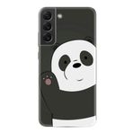 kilifland Samsung Galaxy S23 Plus ile Uyumlu Kılıf Silikon Desen Özel Seri Hello Panda 1709