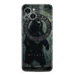 Kılıfland Samsung Galaxy S23 Pro Max Kılıf, Boutique Baskılı, Power Bear Tasarım, Yeşil