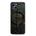Kılıfland Samsung Galaxy S23 Pro Max Kılıf, Boutique Baskılı Sword Tasarım, Siyah