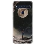 Kılıfland Silikon Telefon Kılıfı, Desenli, Şeffaf, Ay Balonu Temalı