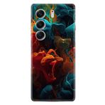 Kılıfland Tecno Camon 40 4G ile Uyumlu Kılıf, Boutique Baskılı, Renk Cümbüşü Tasarım