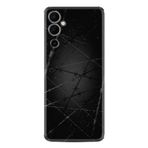 Kılıfland Tecno Pova 4 ile Uyumlu Silikon Kılıf, Dikenli Tel Desen, Siyah
