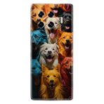 Kılıfland Tecno Spark 20 Pro Plus Kılıf, Boutique Baskılı Resimli Köpekçikler