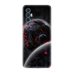 Kılıfland Tecno Spark 8 Pro ile Uyumlu Kılıf, Resimli Desenli Silikon, Platinium Series, Dark World
