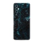 Kılıfland Tecno Spark 8 Pro ile Uyumlu Mermer Desenli Silikon Kılıf, Blue Mix