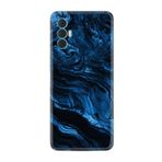 Kılıfland Tecno Spark 8 Pro ile Uyumlu Silikon Kılıf, Blue Marble Desenli, Mavi