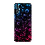 Kılıfland Tecno Spark 8 Pro ile Uyumlu Silikon Kılıf, Desen Özel Seri, Color Bubbles, Renkli