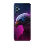 Kılıfland Tecno Spark 8 Pro ile Uyumlu Silikon Kılıf, Desen Özel Seri, Kartal, Renk145