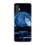Kılıfland Tecno Spark 8 Pro ile Uyumlu Silikon Kılıf, Desen Özel Seri, Mavi Gece
