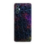 Kılıfland Tecno Spark 8 Pro ile Uyumlu Silikon Kılıf, Renkli Prizmalar Deseni