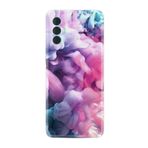 Kılıfland Tecno Spark 8 Pro ile Uyumlu Silikon Kılıf, Resimli Desenli Baskılı, Pink Cloud