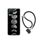 kilifland Vivo Y21s ile Uyumlu Kılıf Desenli Silikon Boyun Askılı Happy Human Birthday 1354