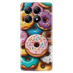 Kılıfland Xiaomi 14T Pro ile Uyumlu Kılıf, Boutique Baskılı Donut Desenli, Renkli