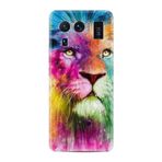Kılıfland Xiaomi Mi 11 Ultra ile Uyumlu Kılıf, Resimli Desenli Baskılı Silikon, Renkli Leon, Colorfull