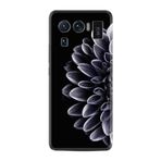 Kılıfland Xiaomi Mi 11 Ultra ile Uyumlu Silikon Kılıf, Çiçek Deseni, Siyah