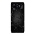 Kılıfland Xiaomi Mi 11 Ultra ile Uyumlu Silikon Kılıf, Dikenli Tel Desen, Siyah