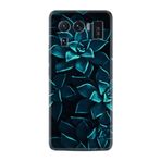 Kılıfland Xiaomi Mi 11 Ultra ile Uyumlu Silikon Kılıf, Mistik Çiçekler Desen, Siyah