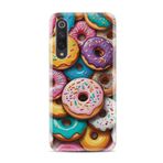Kılıfland Xiaomi Mi 9 ile Uyumlu Kılıf, Boutique Baskılı, Donut Desenli, Renkli