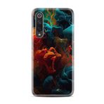 Kılıfland Xiaomi Mi 9 ile Uyumlu Kılıf, Boutique Baskılı, Renk Cümbüşü Desen