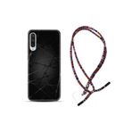 kilifland Xiaomi Mi 9 ile Uyumlu Kılıf Rasta Ipli Boyun Askılı Desenli Silikon Dikenli Tel 1779