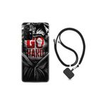 kilifland Xiaomi Poco M4 Pro ile Uyumlu Kılıf Ipli Boyun Askılı Desenli Silikon Go Hard 1838