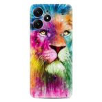 Kılıfland Xiaomi Poco M6 Pro 5G ile Uyumlu Kılıf, Desenli Silikon, Colorfull Leon, Çok Renkli