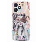 Kılıfland Xiaomi Poco M6 Pro 5G ile Uyumlu Kılıf, Desenli Silikon, Donut Girl, Renkli