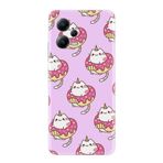 Kılıfland Xiaomi Poco X5 5G ile Uyumlu Kılıf, Resimli Desenli Baskılı Silikon, Unicorn Donut, Pembe