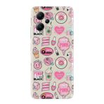 Kılıfland Xiaomi Poco X5 5G ile Uyumlu Kılıf, Silikon, Desenli Baskılı, Donut Flamingo, Renkli
