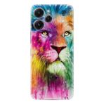 Kılıfland Xiaomi Redmi 12 ile Uyumlu Kılıf, Desenli Silikon, Colorful Leon, Çok Renkli