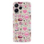Kılıfland Xiaomi Redmi 12 ile Uyumlu Kılıf, Desenli Silikon, Donut Flamingo, Bej