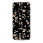 Kılıfland Xiaomi Redmi 8A ile Uyumlu Kılıf, Boutique Baskılı, Çiçek Desenli, Siyah