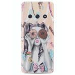 Kılıfland Xiaomi Redmi A3 4G ile Uyumlu Kılıf, Desenli Silikon, Donut Girl, Renkli