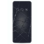 Kılıfland Xiaomi Redmi A3 4G ile Uyumlu Silikon Kılıf, Dikenli Tel Desen, Siyah