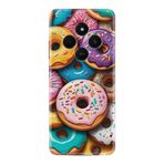 Kılıfland Xiaomi Redmi A4 Kılıf, Boutique Baskılı Donut Desen, Renkli