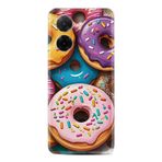 Kılıfland Xiaomi Redmi A5 4G ile Uyumlu Kılıf, Boutique Baskılı Donut Tasarımı, Silikon, Renkli